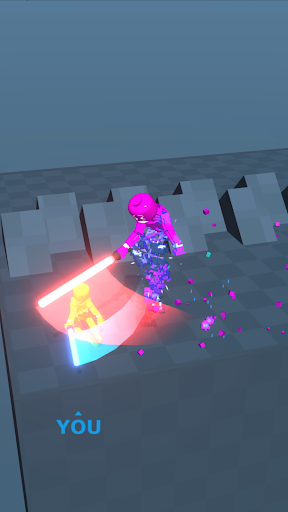 Block Gladiator 3D: sword duel