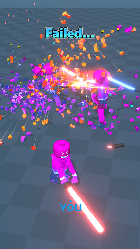 Block Gladiator 3D: sword duel