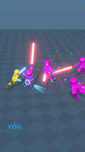 Block Gladiator 3D: sword duel